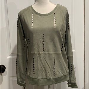 BROOKE & GOLDIE SUEDE MONICA PULL OVER